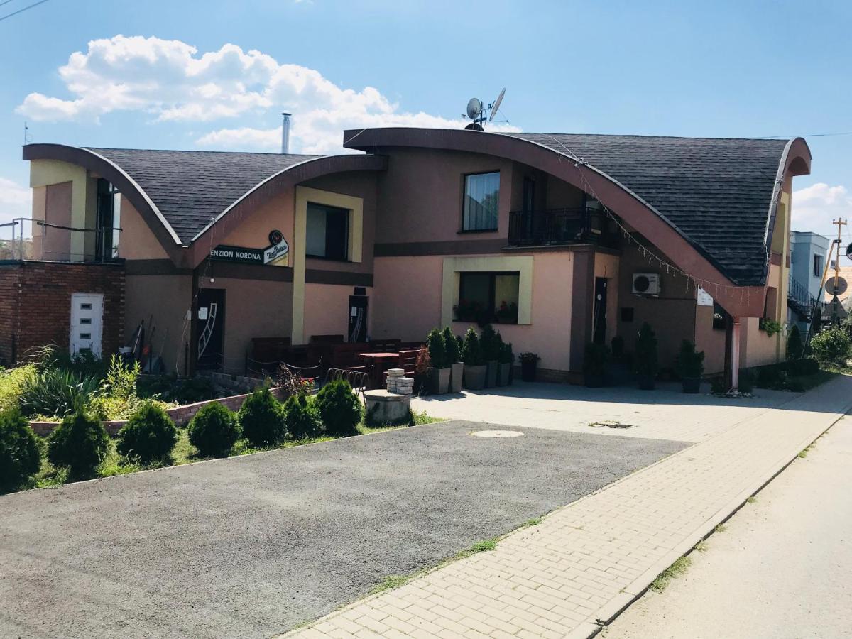 Korona Panzio Bed & Breakfast Blh nad Iplom Bagian luar foto