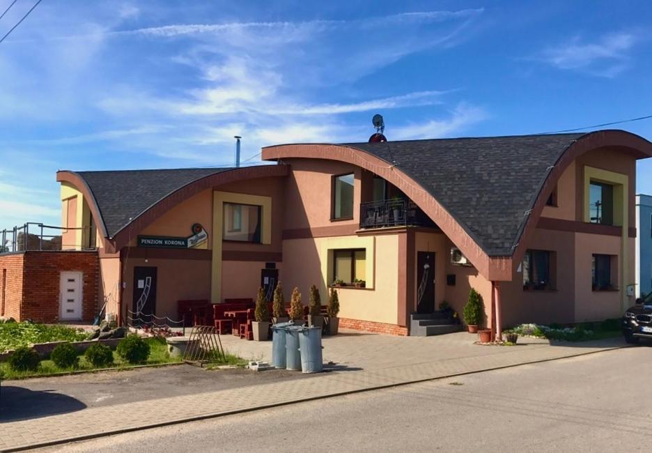 Korona Panzio Bed & Breakfast Blh nad Iplom Bagian luar foto
